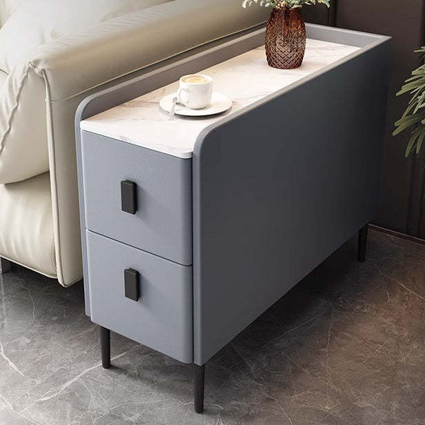 Contemporary Sintered Stone Nightstand