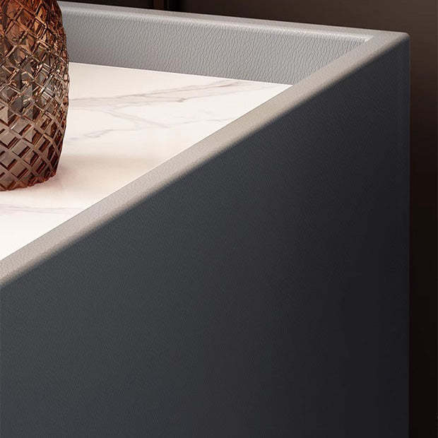 Contemporary Sintered Stone Nightstand