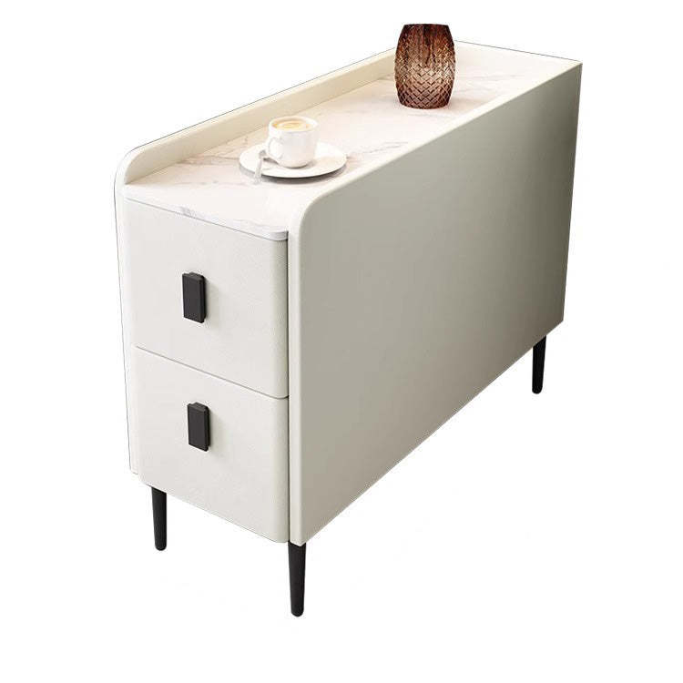 Contemporary Sintered Stone Nightstand