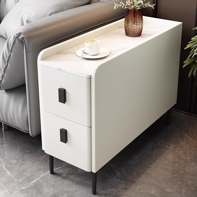 Contemporary Sintered Stone Nightstand