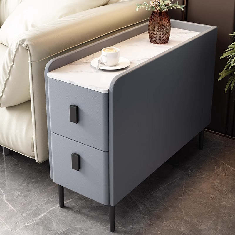 Contemporary Sintered Stone Nightstand