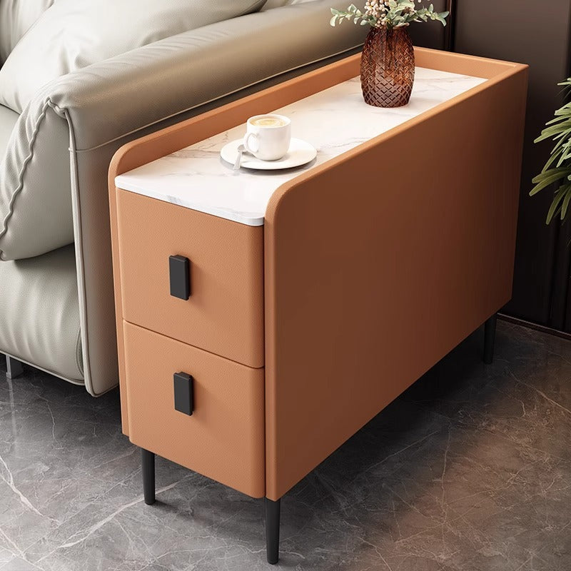 Contemporary Sintered Stone Nightstand