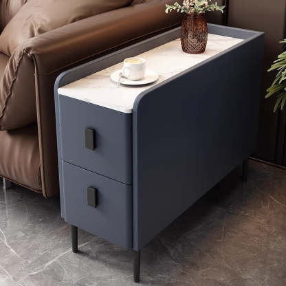 Contemporary Sintered Stone Nightstand