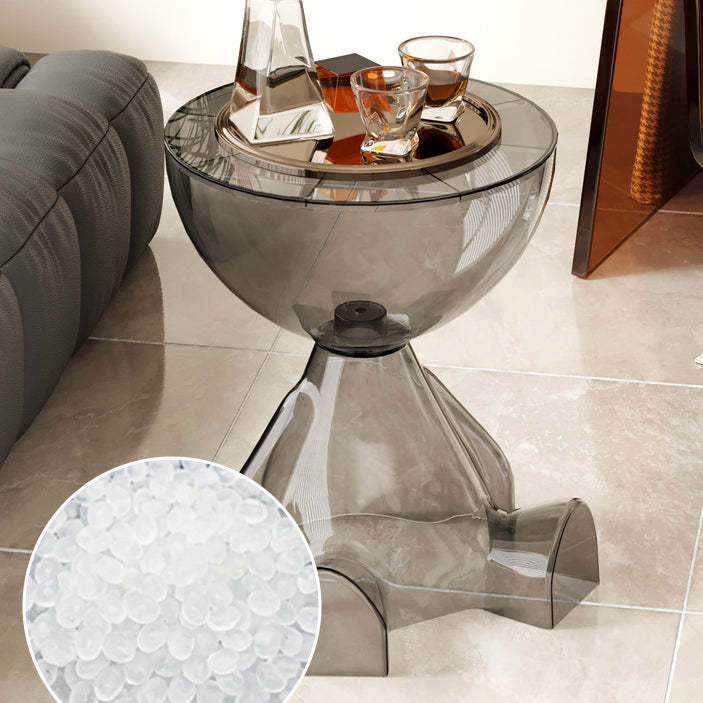 Contemporary Bear Plastic Round Coffee Table
