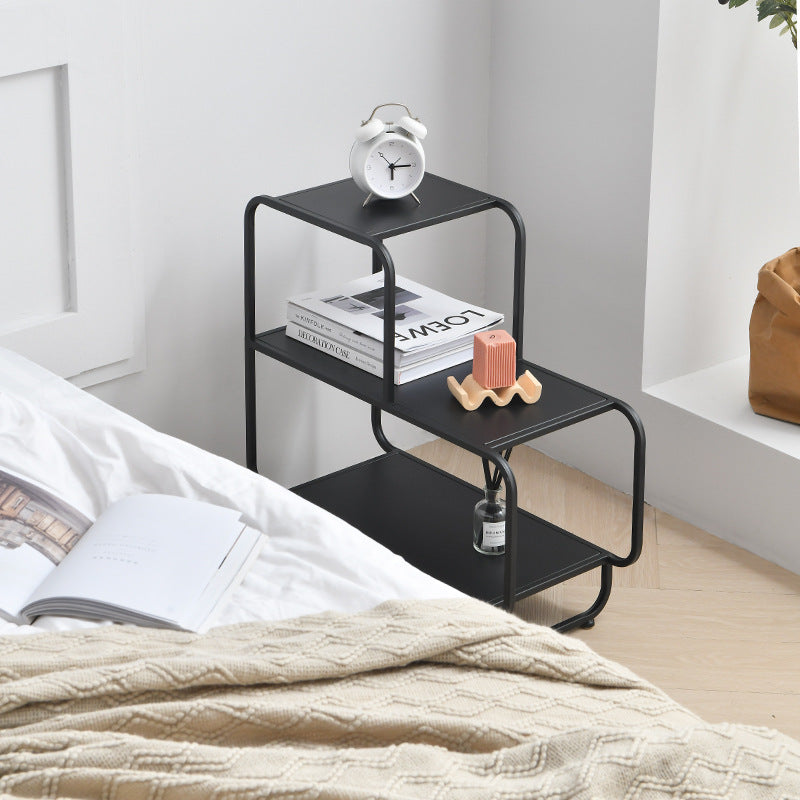 Nordic Iron 3-Tier Rectangular Side Table