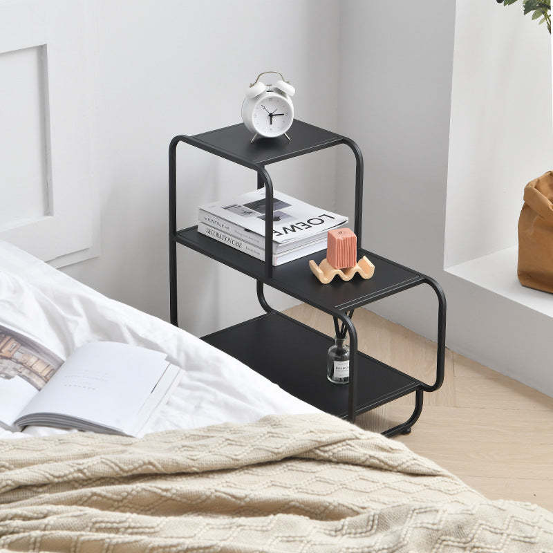 Nordic Iron 3-Tier Rectangular Side Table