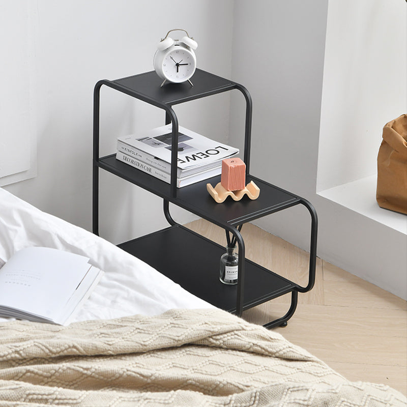 Nordic Iron 3-Tier Rectangular Side Table