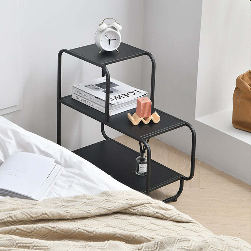 Nordic Iron 3-Tier Rectangular Side Table
