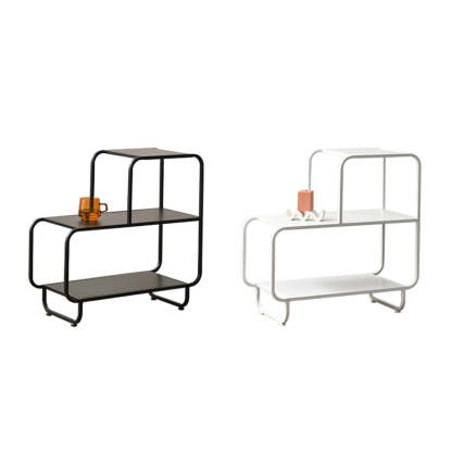 Nordic Iron 3-Tier Rectangular Side Table