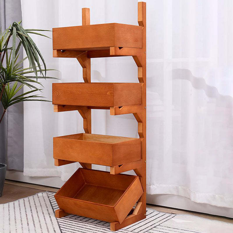 Farmhouse Wooden 3/4-Tier Snack Storage Display Shelves