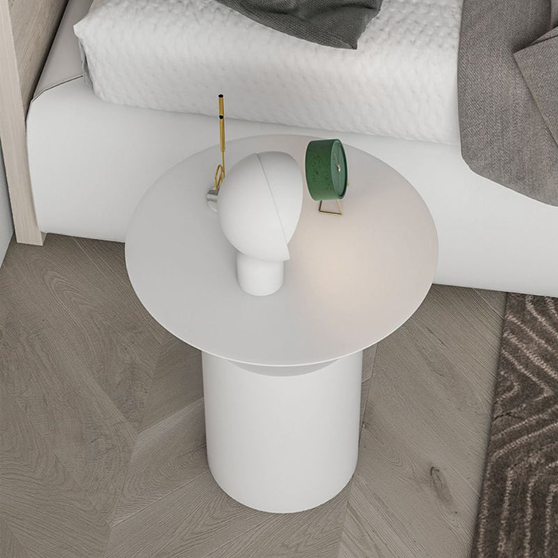 Minimalist Iron Geometric Cylinder Coffee Table