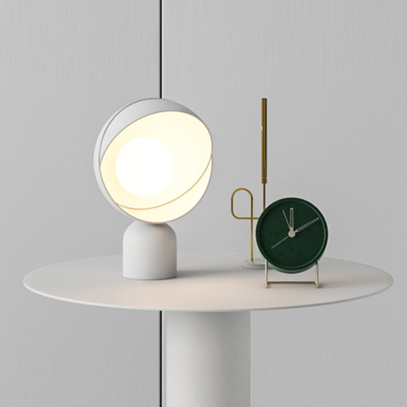 Minimalist Iron Geometric Cylinder Coffee Table