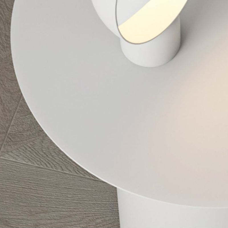 Minimalist Iron Geometric Cylinder Coffee Table