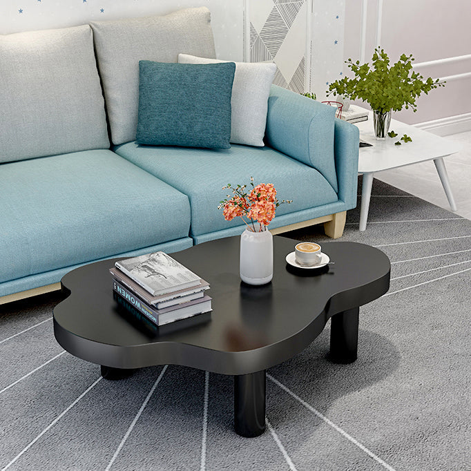 Scandinavian Cloud Cream Wood Coffee Table