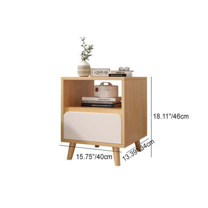 Minimalist Wood Nightstand — 3
