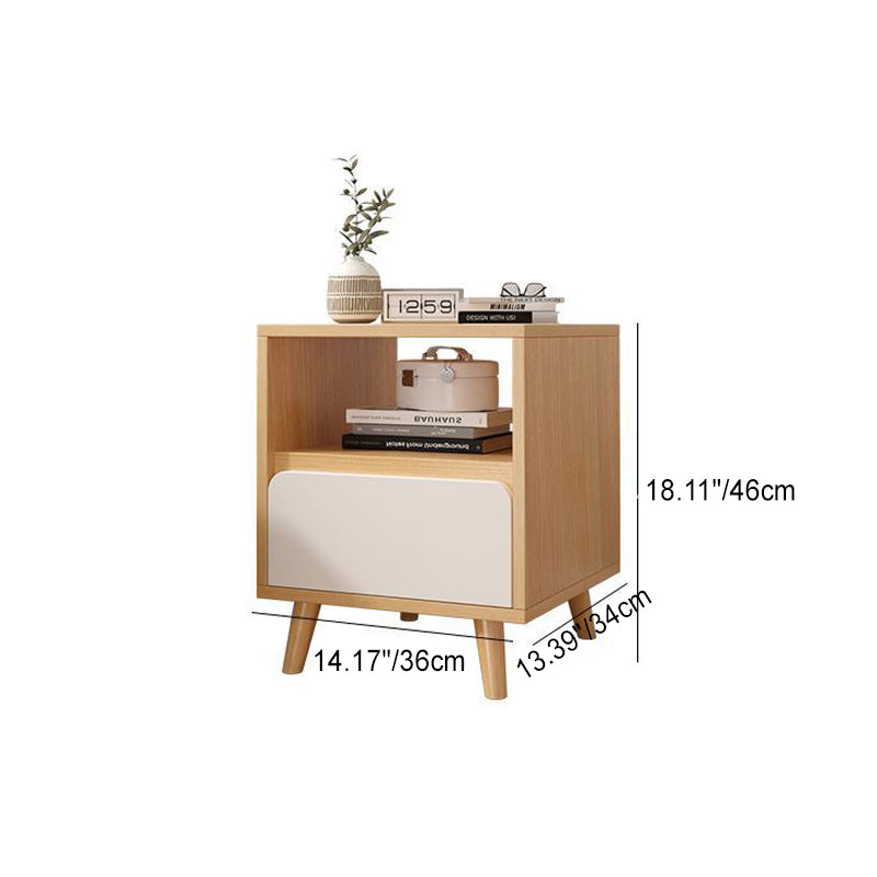 Minimalist Wood Nightstand — 2
