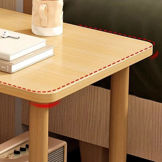 Minimalist Wooden 3-Tier Side Table