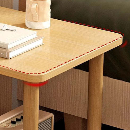 Minimalist Wooden 3-Tier Side Table