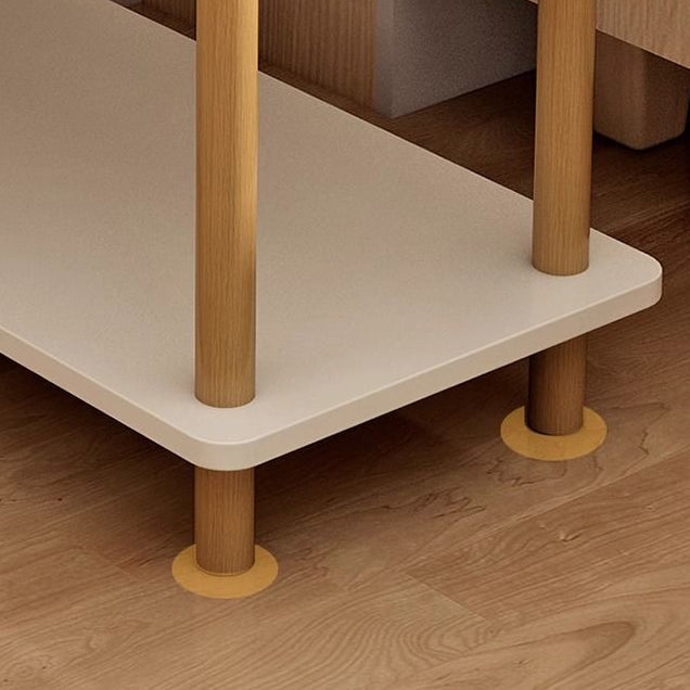 Minimalist Wooden 3-Tier Side Table