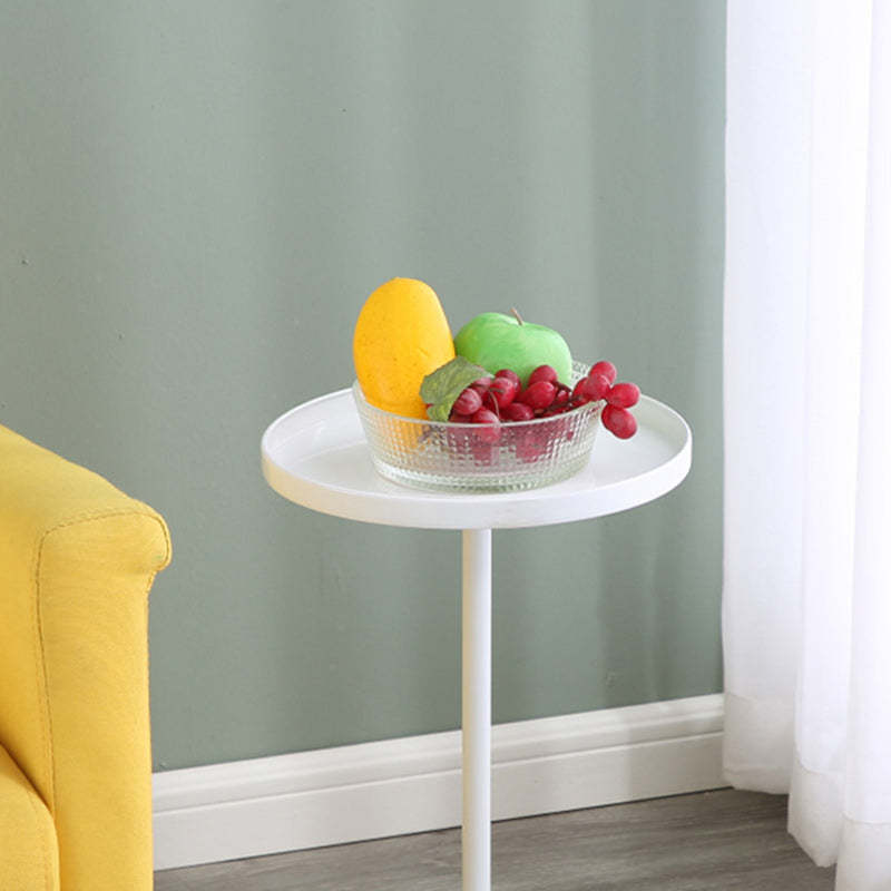 Scandinavian Triangle Iron Side Table