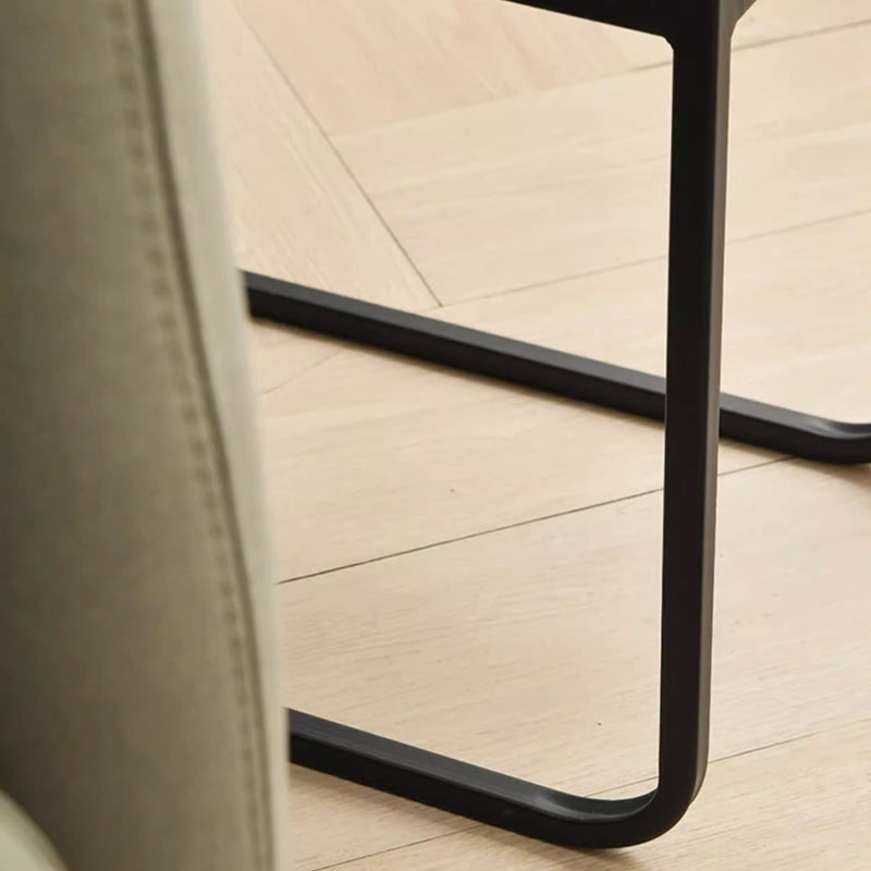 Minimalist Iron Stainless Steel End Table