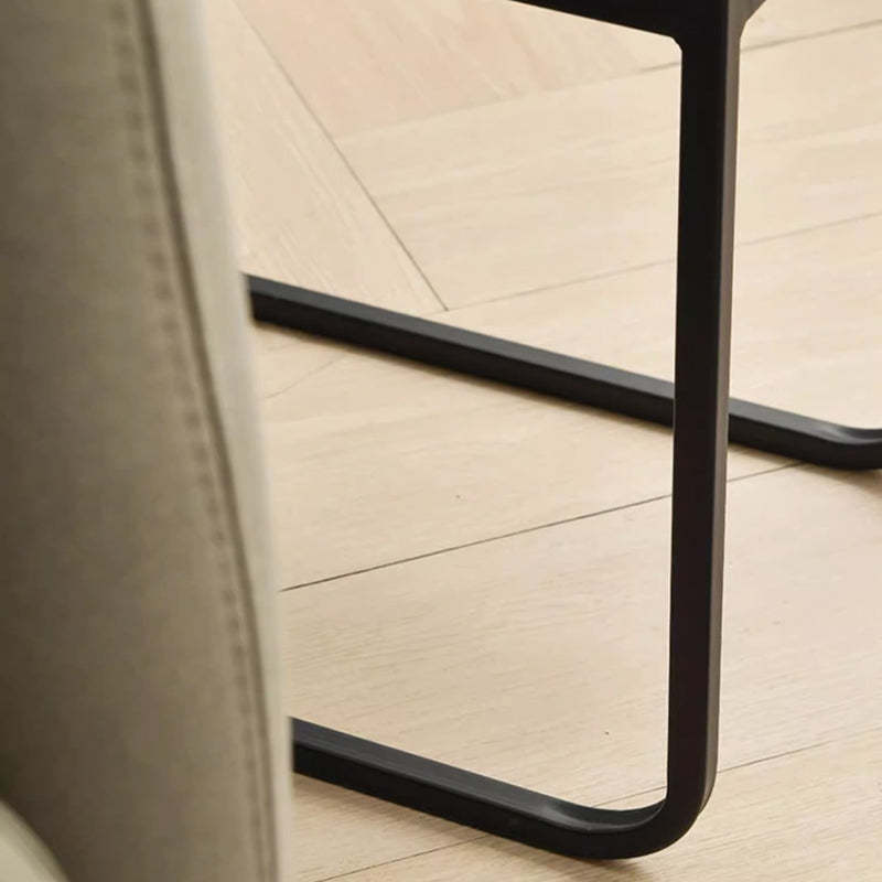 Minimalist Iron Stainless Steel End Table