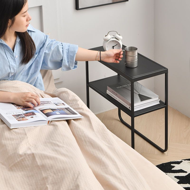 Minimalist Iron Stainless Steel End Table