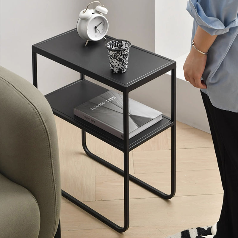 Minimalist Iron Stainless Steel End Table