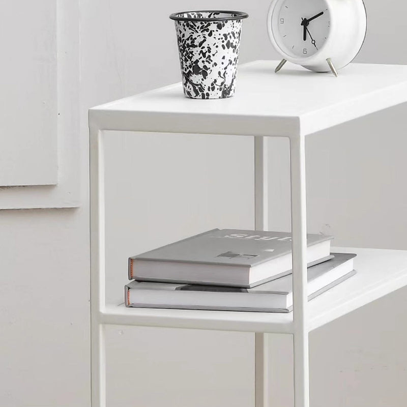 Minimalist Iron Stainless Steel End Table