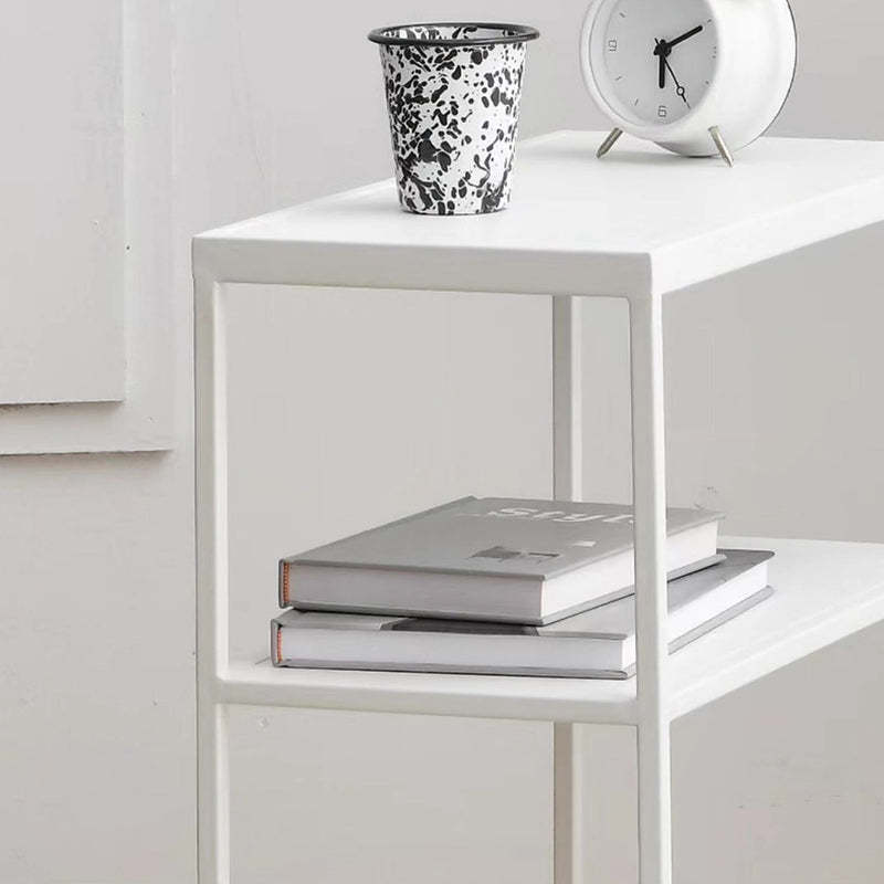 Minimalist Iron Stainless Steel End Table