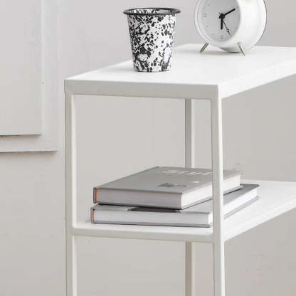 Minimalist Iron Stainless Steel End Table