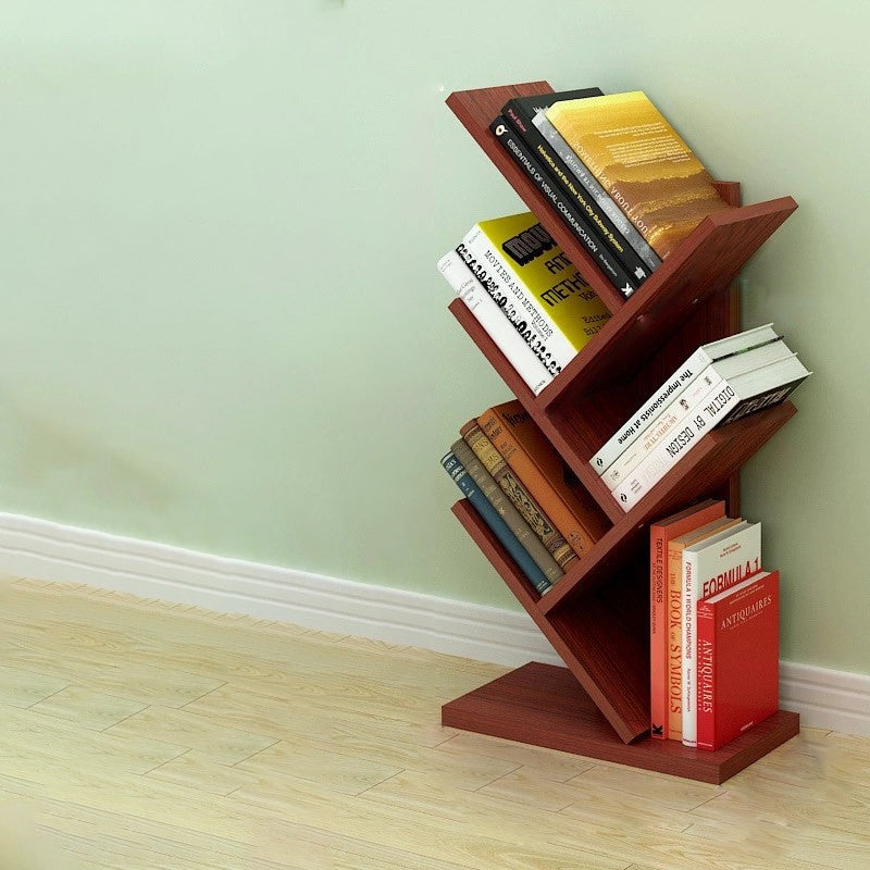 Contemporary Tree Wood Bookshelf