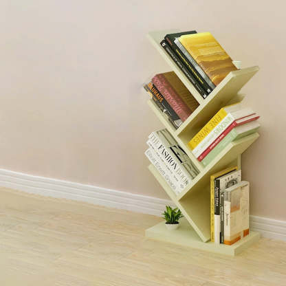 Contemporary Tree Wood Bookshelf