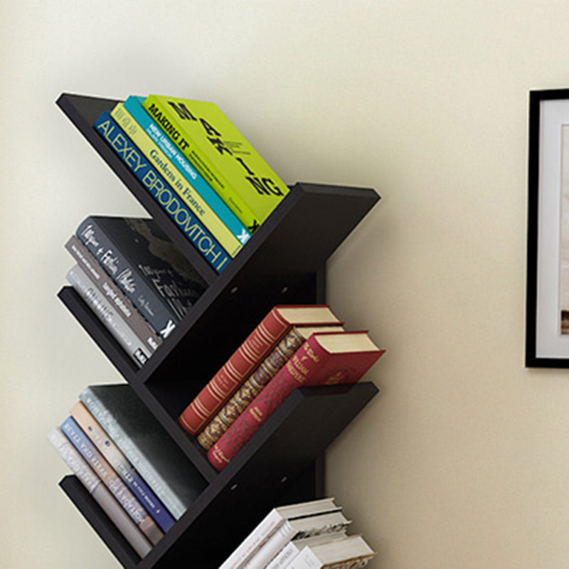Contemporary Tree Wood Bookshelf — 5 / White Maple Color