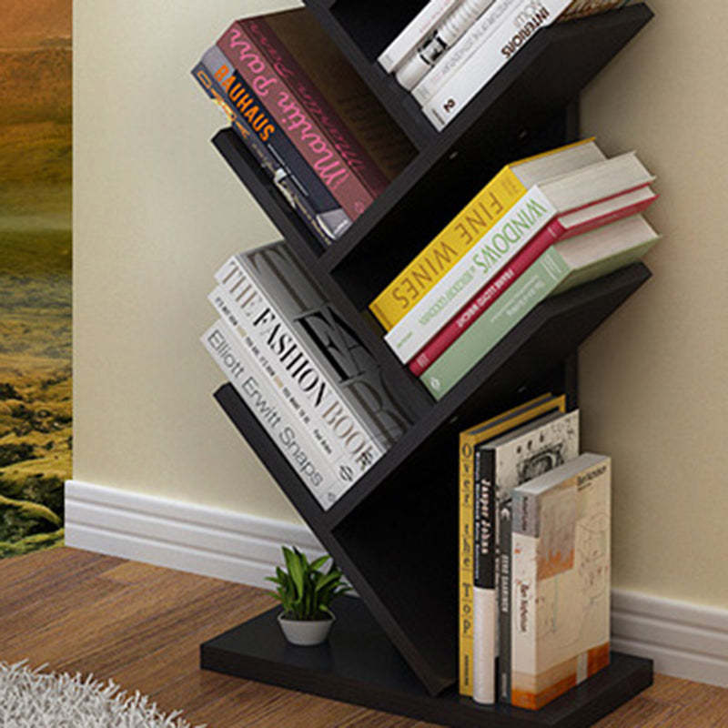 Contemporary Tree Wood Bookshelf — 5 / Brown