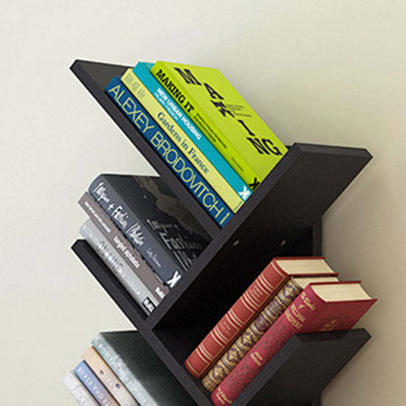 Contemporary Tree Wood Bookshelf — 5 / Pink