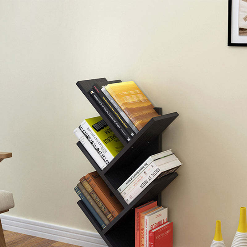 Contemporary Tree Wood Bookshelf — 5 / Blue