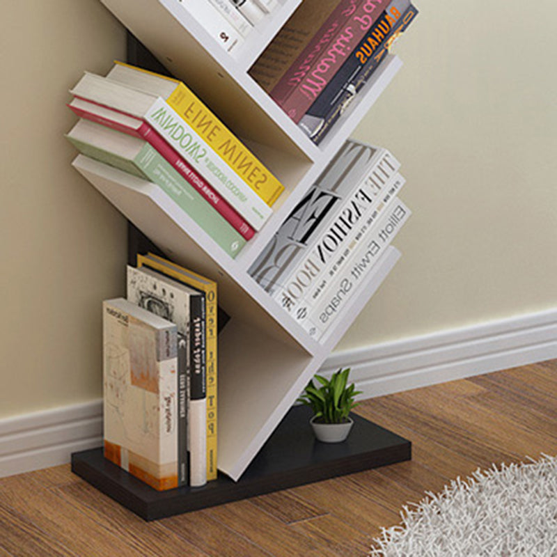 Contemporary Tree Wood Bookshelf — 9 / Brown