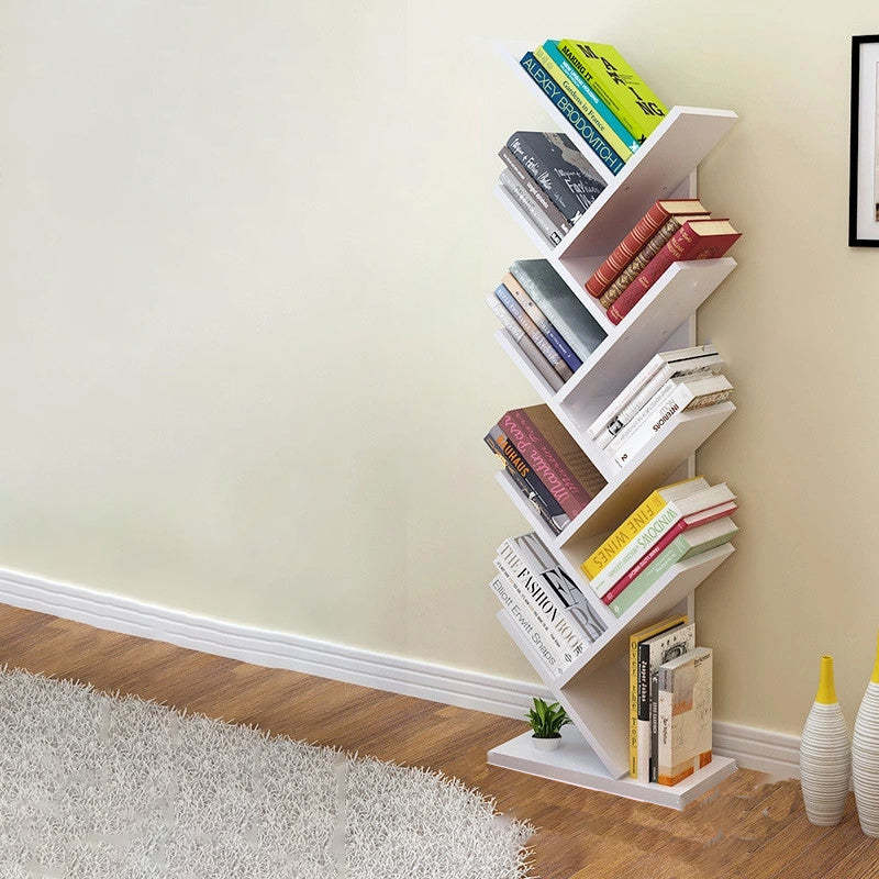 Contemporary Tree Wood Bookshelf