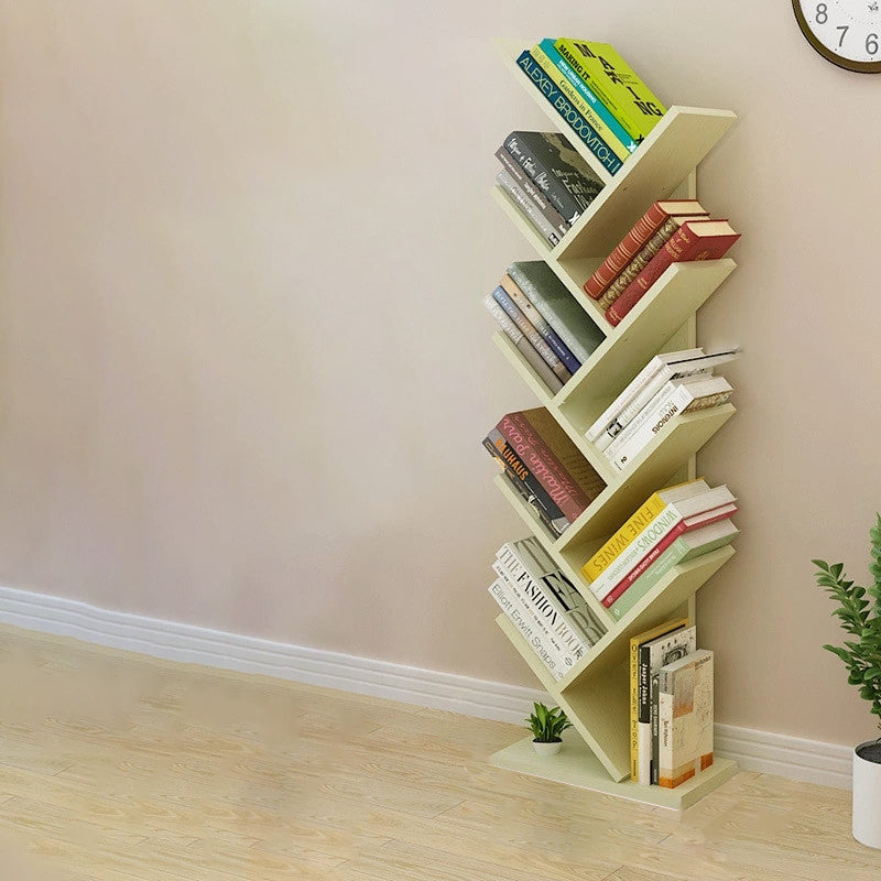 Contemporary Tree Wood Bookshelf