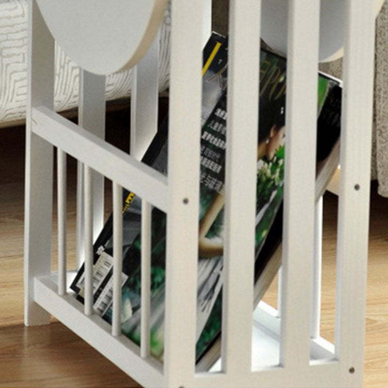 Minimalist Collapsible Oval Coffee Table 3-Tier