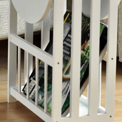 Minimalist Collapsible Oval Coffee Table 3-Tier