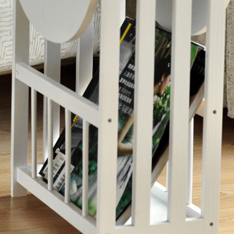 Minimalist Collapsible Oval Coffee Table 3-Tier