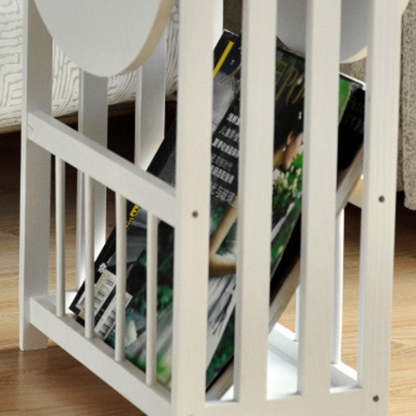 Minimalist Collapsible Oval Coffee Table 3-Tier