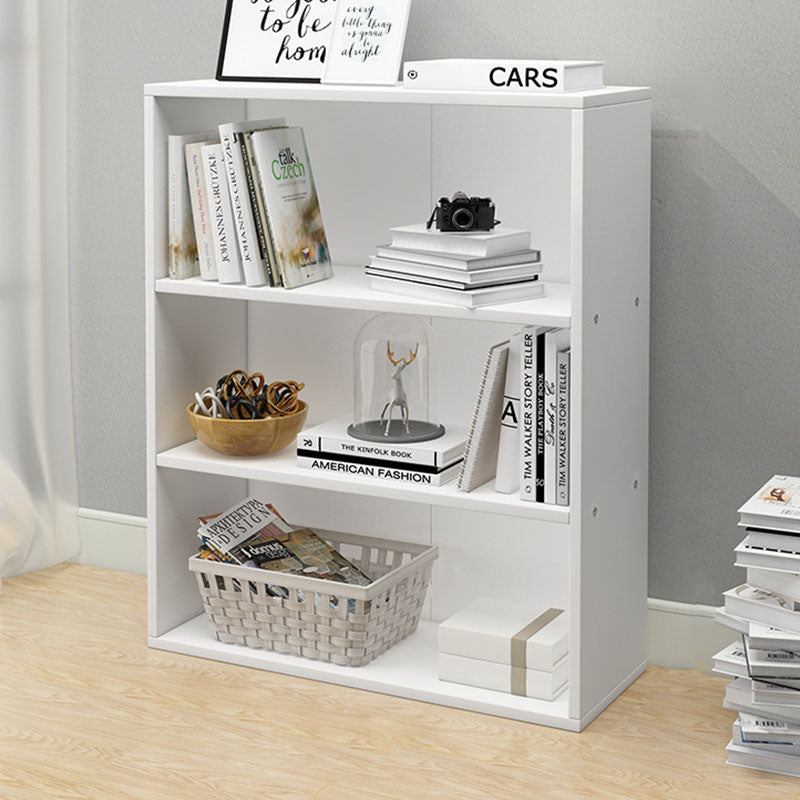 Minimalist Rectangular Wood Bookshelf 2-5 Tier — 5 / Original Wild Oak
