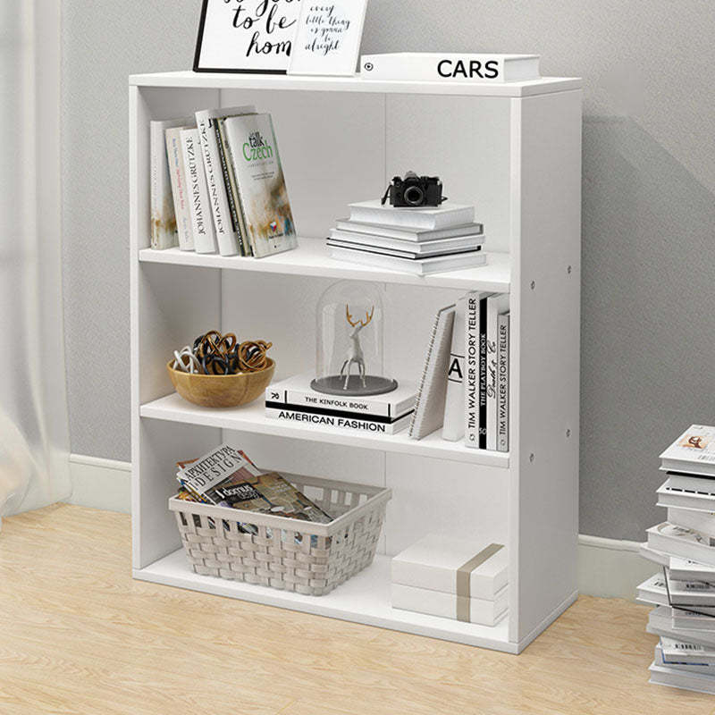 Minimalist Rectangular Wood Bookshelf 2-5 Tier — 5 / Original Wild Oak