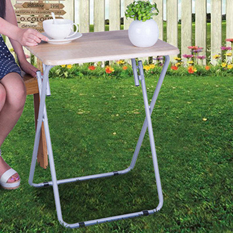 Minimalist Foldable Density Steel Side Table