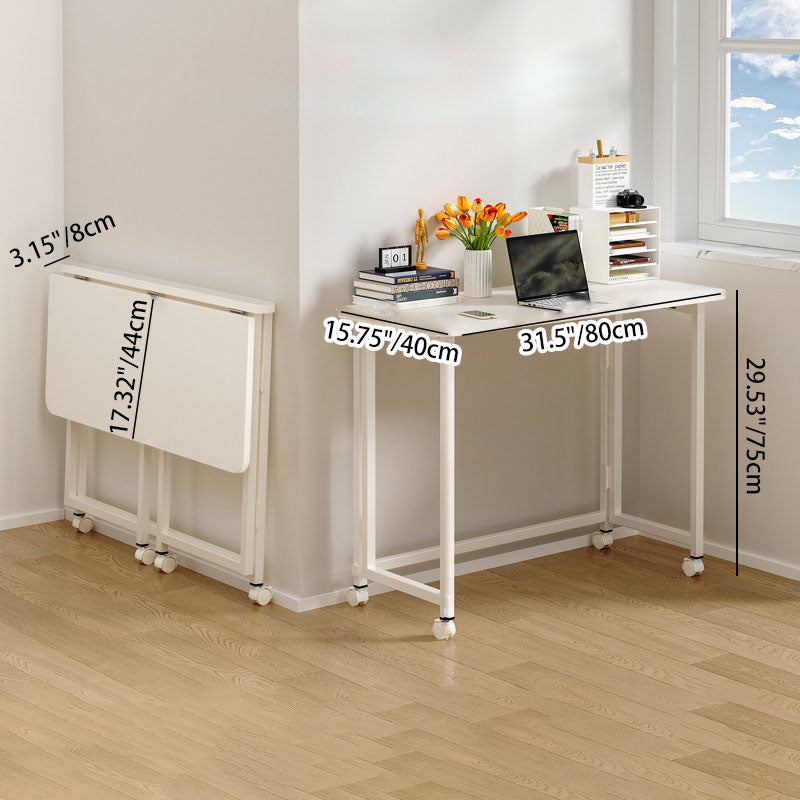 Minimalist Foldable Wood Panel Desk — B