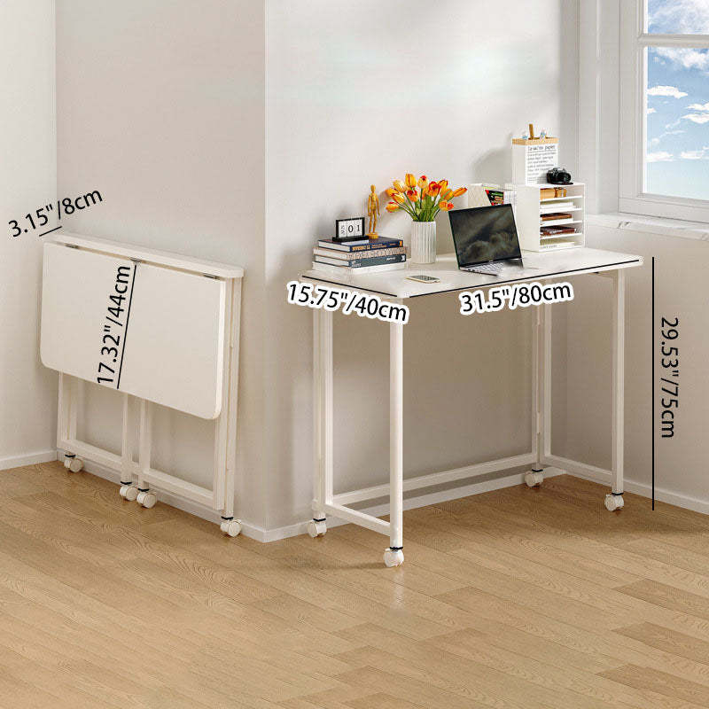Minimalist Foldable Wood Panel Desk — B