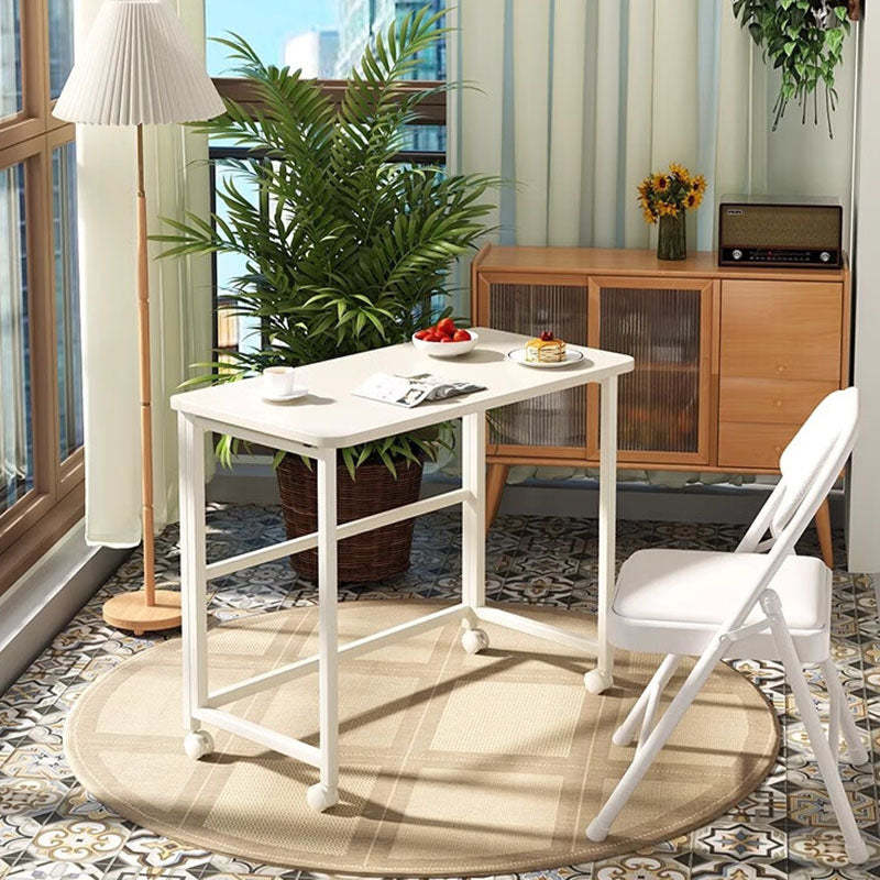 Minimalist Foldable Wood Panel Desk